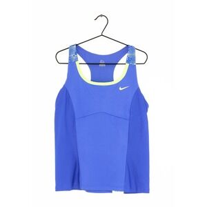 Nike Dri-FIT Athletic Tank Top Racerback Sleeveless‎ Blue Activewear Womens XS